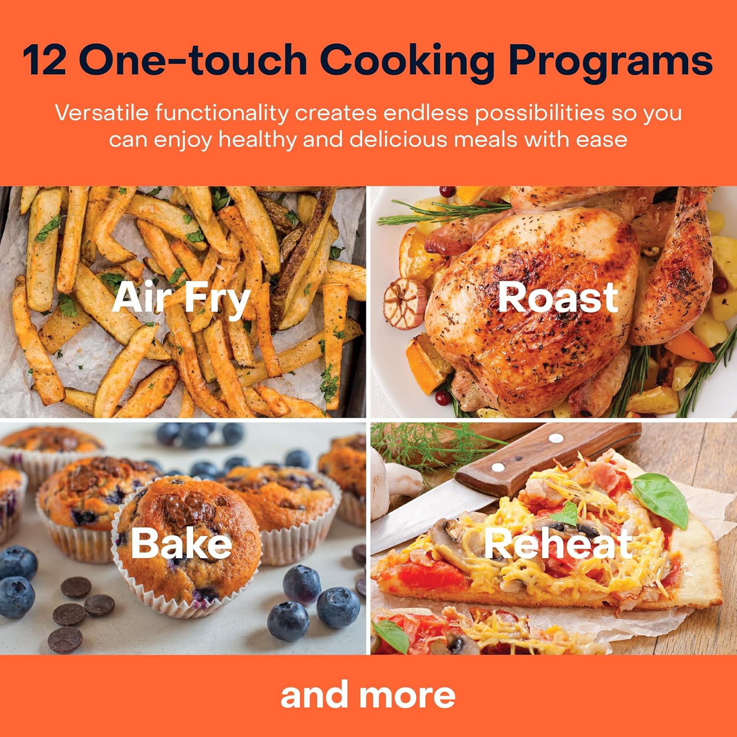 Nutricook Air Fryer Duo 2 Vision with Clear Window and Internal Light, 8.5L