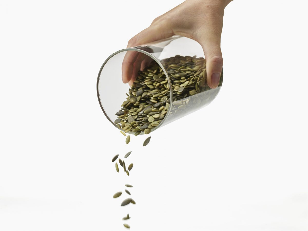 Joseph Joseph Podium 100 5 PCS Glass Storage Jar Set W/Stand