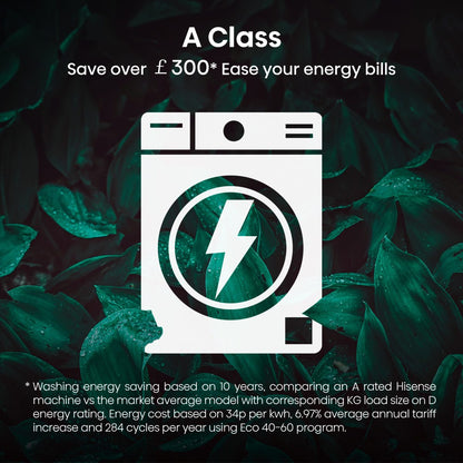 Hisense 5S Series WF5S1245BB Wifi Enabled 12kg Washing Machine