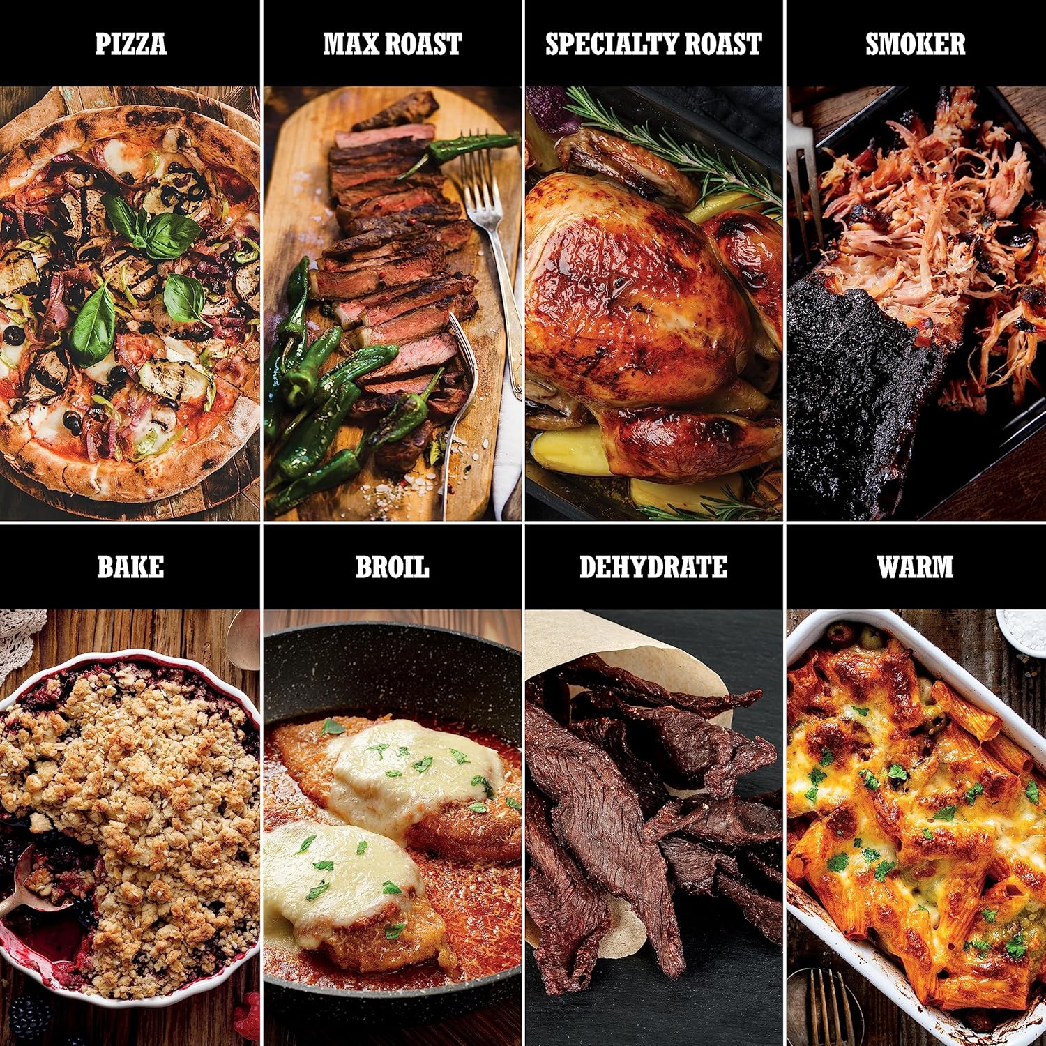 Ninja Woodfire 8-in-1 Electric Outdoor Pizza Oven 2400w