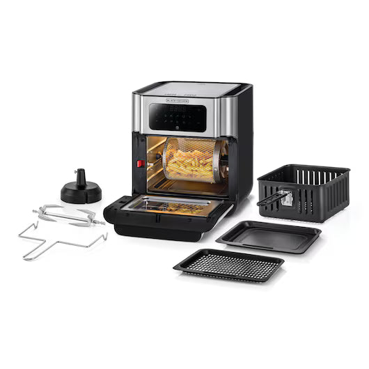 Black & Decker 12L Oven AeroFry with Accessories