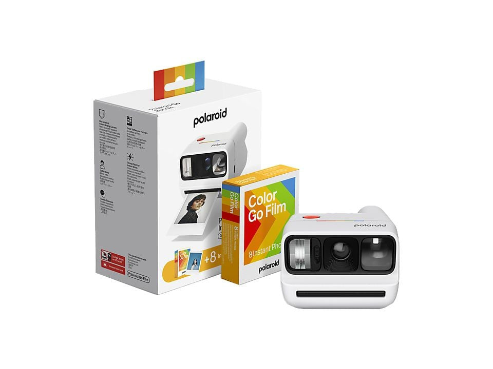 Polaroid Go Gen 3 + Color Film Bundle (8 Photos)