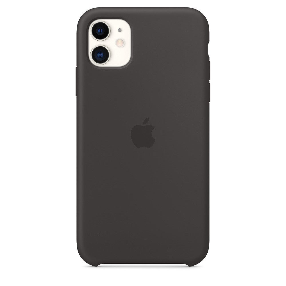 Apple iPhone 11 Silicon Case - Black