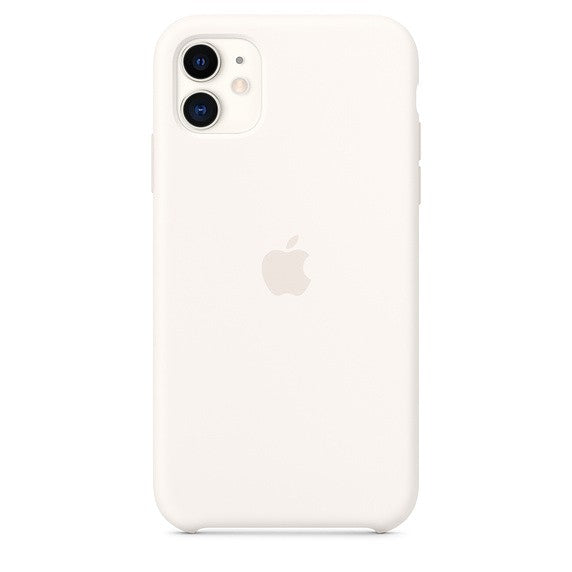 Apple iPhone 11 Silicon Case - White