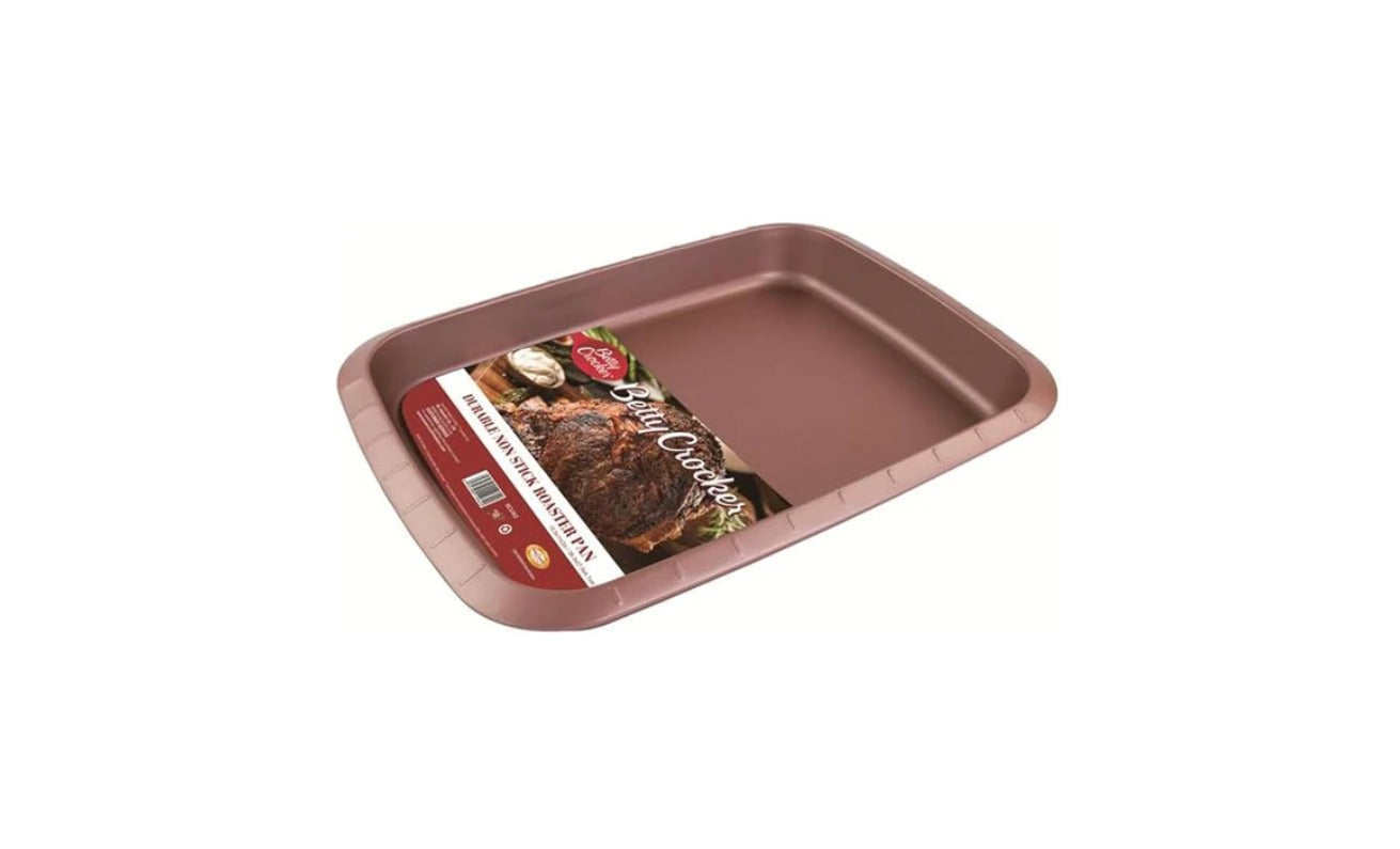 Betty Crocker Non-Stick Deluxe Roasting Pan With Handles 39Cm
