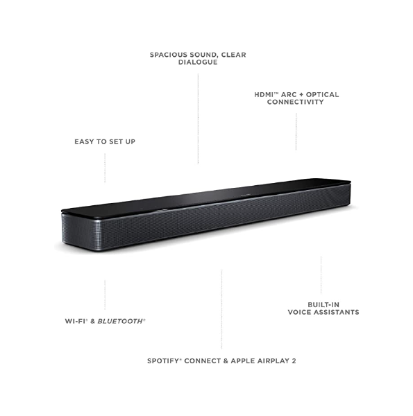 BOSE Smart Soundbar 300 Black, UK