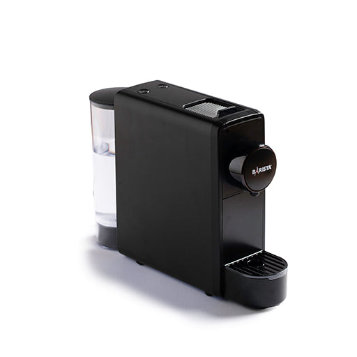 Barista Mini ASTRA - Capsule Machine + Free Box Of 20 Capsules + 4 Double-Wall Glasses.