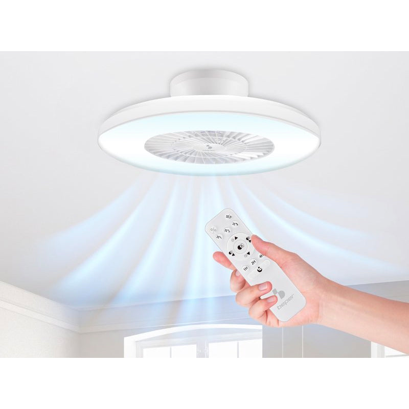 Beper Ceiling fan with LED light.