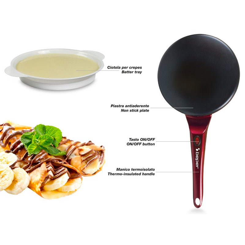 Beper Electric Crepe Maker  BT.710Y