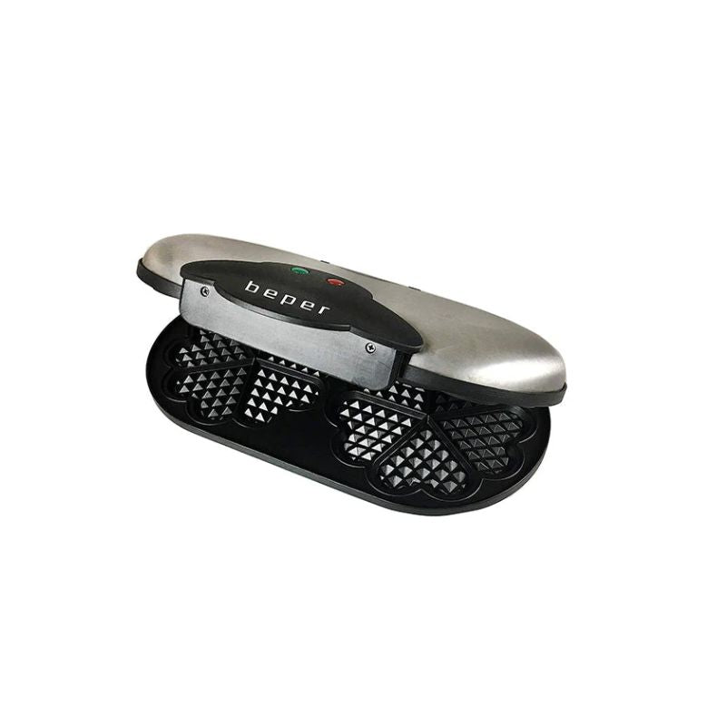 Beper, Waffle Double Maker, BT.604 - Metallic