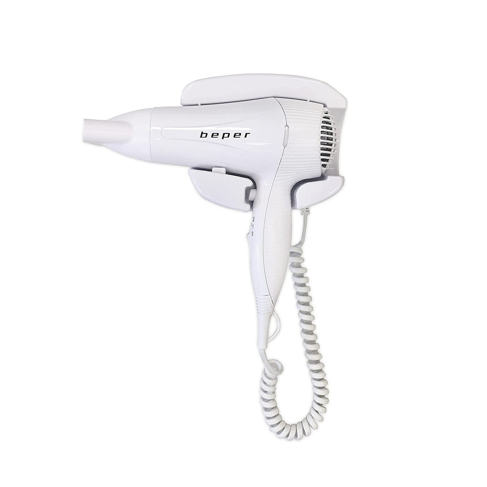 Beper, Wall Mounted Hair Dryer - White 40.490