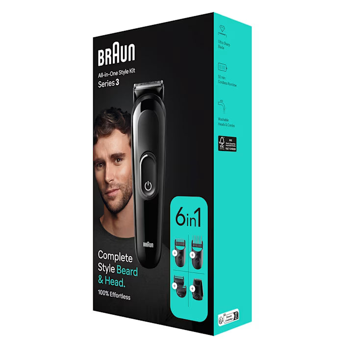 Braun MGK3410 6in1 Male Grooming