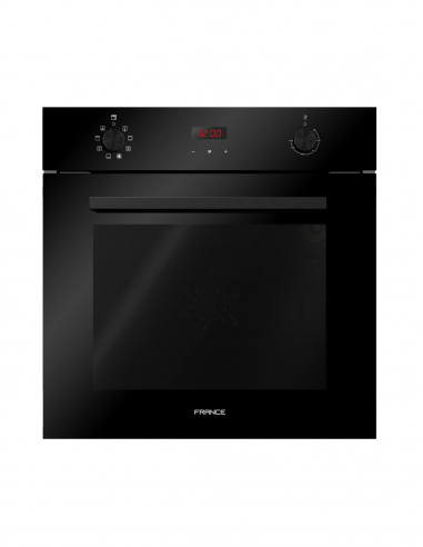 Built-In Black Electric Oven 60cm - 8 Functions