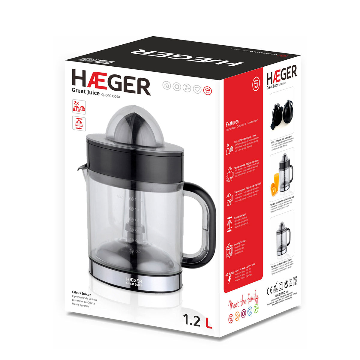 Haeger Juice squeezer