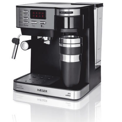 Haeger Espresso Coffee Machine and Drip Coffee