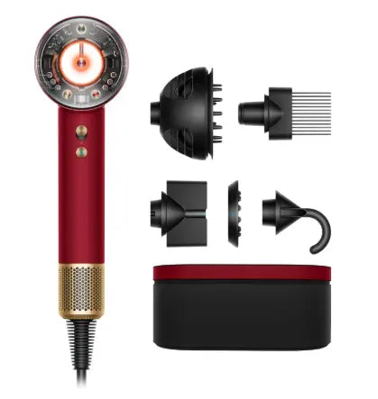 Dyson Supersonic Nural Dryer (Curly to Coily) Red Velvet