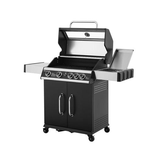 ROYAL GOURMET E34HJ10S26 Gas BBQ with Side Table
