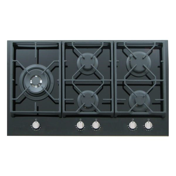 Flora BUILT IN HOB 90cm BLACK CRYSTAL FLBH10-CTSFS-G95BC