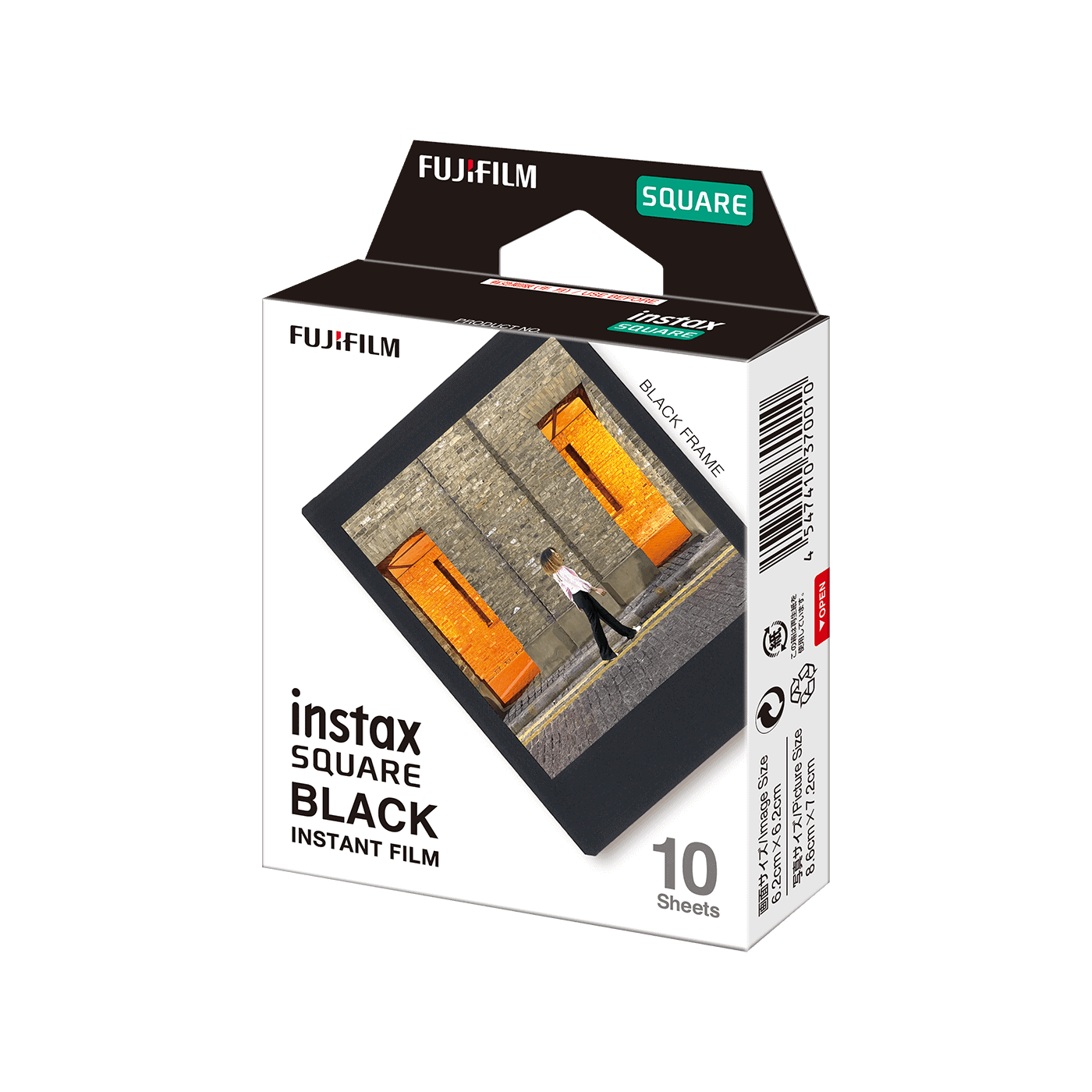 FUJIFILM Instax Square Film 1PK ( 10SH ) BLACK FRAME