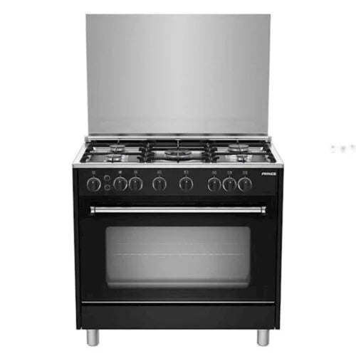 France 9650ZBCIFSF Cooker 5 Burners Black Wide Convection