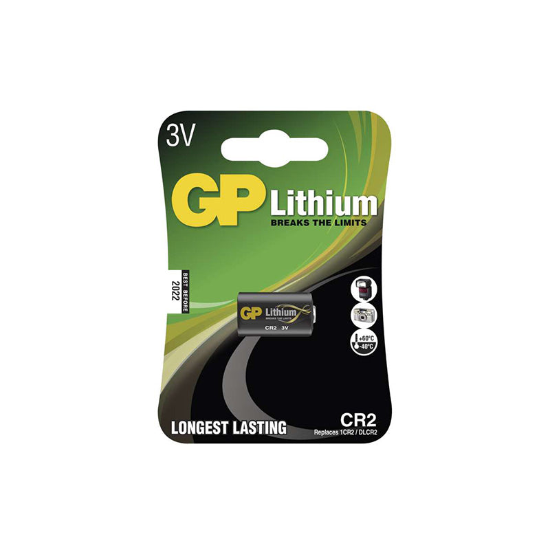 GP LITHIUM BATTERY CR2 , 3V , 1 BLISTER