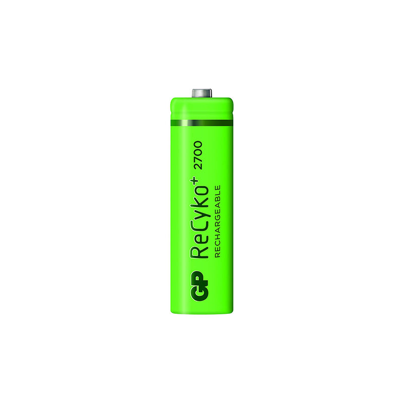 GP RECHARGEBLE AA ,2600mAh, 2P BLISTER - Green