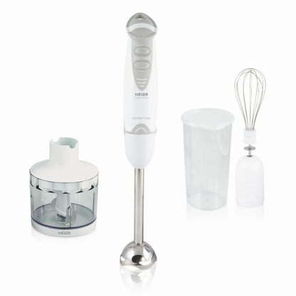 Haeger Hand Blender Doce Plus – 400W, Accessories included