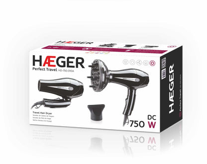 Haeger Perfect Travel hair dryer