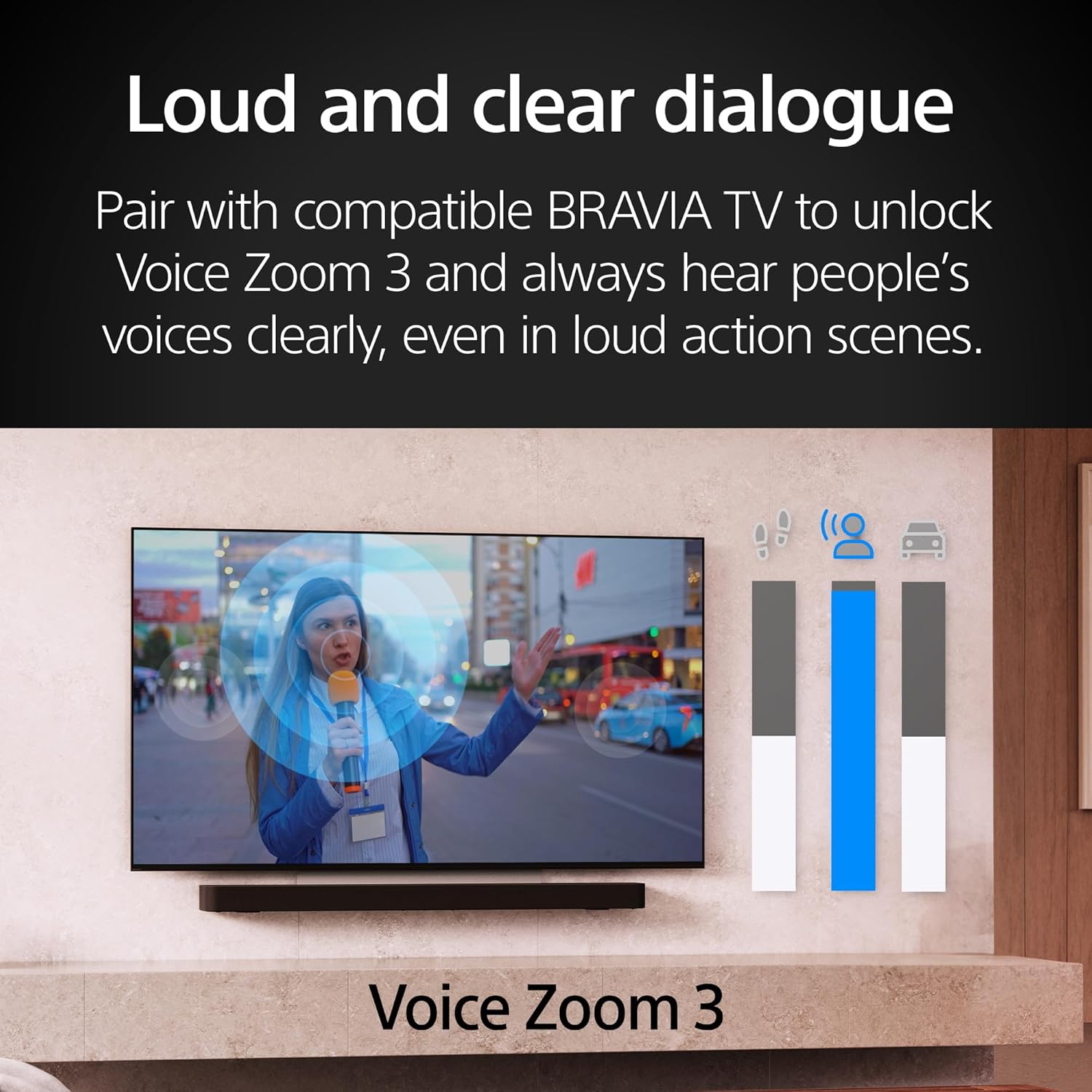 Sony Bravia Theater Bar 6, 3.1.2CH With Wireless Subwoofer, Dolby Atmos – DTS:X Compatible, SON-HTB600