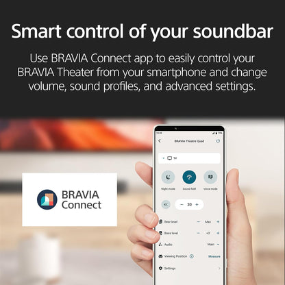 Sony Bravia Theater System 6, 5.1CH With Subwoofer, Dolby Atmos – DTS:X Compatible, SON-HTS60