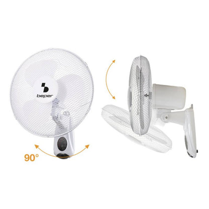 Beper Wall Fan With Remote Control, P206ven600