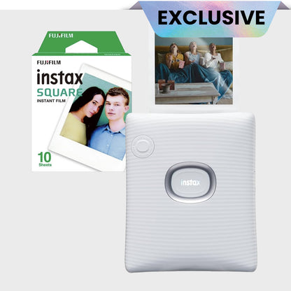 Fujifilm Smartphone printer instax SQUARE Link™ White + Free Square Film 2PK