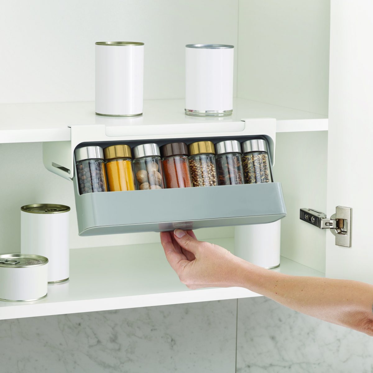 Joseph Joseph Cupboard Store Under-Shelf Spice Rack