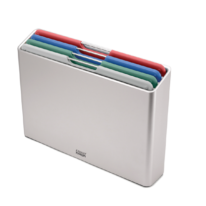 Joseph Joseph Folio 4-Piece Board Set Large (Silver/Coast)