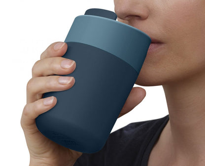 Joseph Joseph Sipp™ Travel Mug with Hygienic Lid 340ml Blue