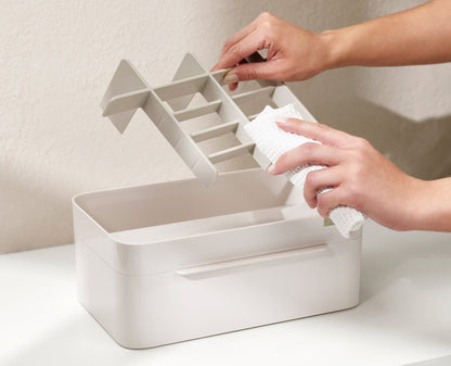 Joseph Joseph Viva Large Cosmetic Organiser with Removable Mirror