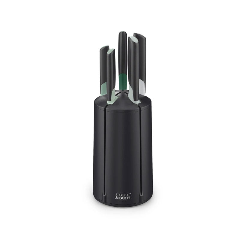 Joseph Joseph Elevate Carousel 5-piece Knives Set - Sage