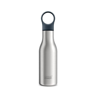 Joseph Joseph Loop™ 500ml Stainless-steel Vacuum Insulated Water Bottle Stainless steel