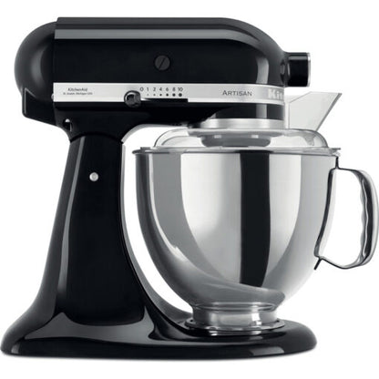 KitchenAid 5KSM175PSBOB Mixer Tilt-Head 4.8l Onyx Black + 3 L Bowl + Flex edge Beater