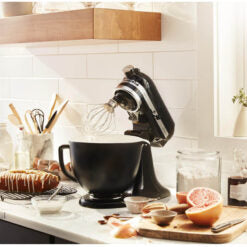 KitchenAid 5KSM175PSBOB Mixer Tilt-Head 4.8l Onyx Black + 3 L Bowl + Flex edge Beater