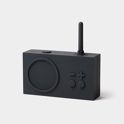 Lexon - Tykho 3 - FM radio – 3W Bluetooth® speaker Dark Grey