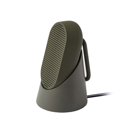 Lexon - Mino T Bluetooth® speaker with integrated carabiner - Kakhi