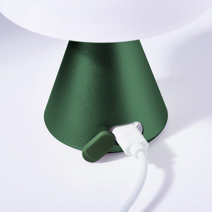 Lexon - Mina M Medium portable LED Lamp - Dark Green