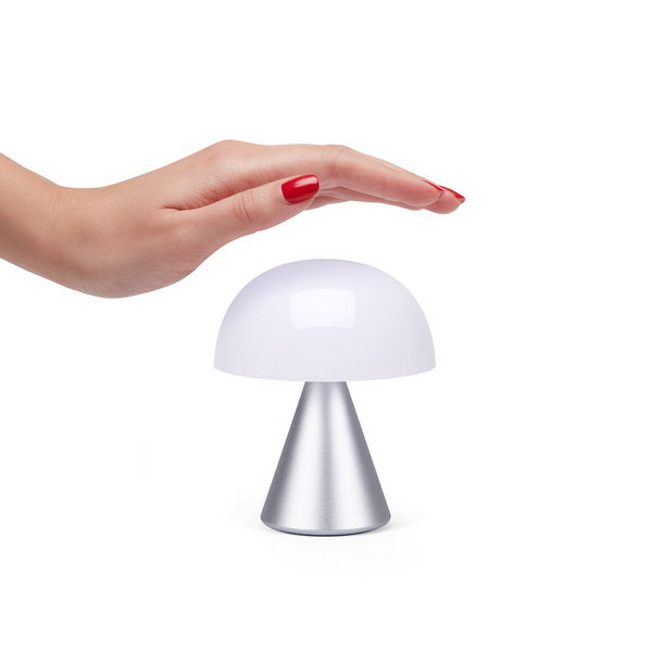 Lexon - Mina M Medium portable LED Lamp - Alu Poli