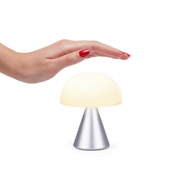 Lexon - Mina M Medium portable LED Lamp - Alu Poli