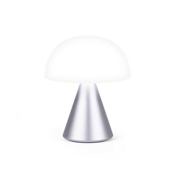 Lexon - Mina M Medium portable LED Lamp - Alu Poli