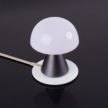 Lexon - Mina M Medium portable LED Lamp - Gun Metal