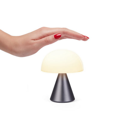 Lexon - Mina M Medium portable LED Lamp - Gun Metal