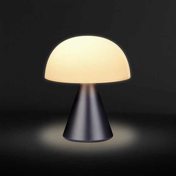 Lexon - Mina M Medium portable LED Lamp - Gun Metal