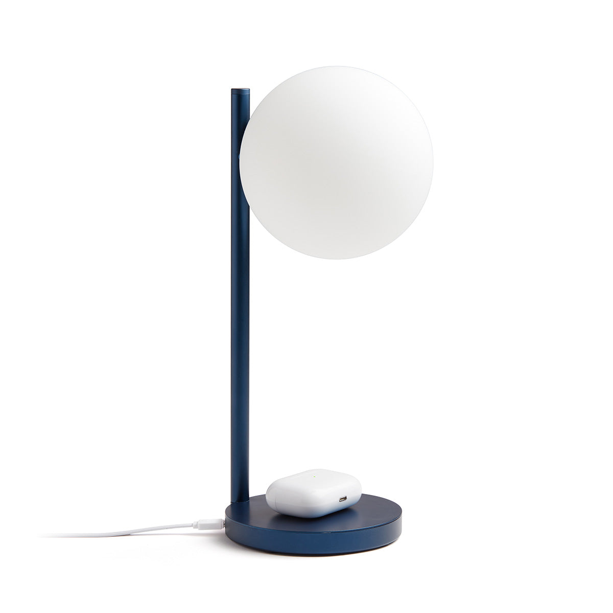 Lexon - Bubble Lamp Desk lamp with built-in wireless charger